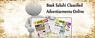 Amplify Your Reach with Sakshi Classified Ad Booking