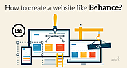 How to create a website like Behance?