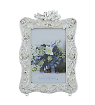 Indian Gifts Portal Photo Frame with Pair of Swans Top