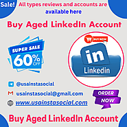 Buy Aged LinkedIn Account - Enhance Your Professional Presen