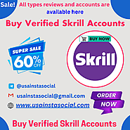 Buy Verified Skrill Accounts - Fast, Secure and Trusted