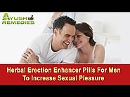 Herbal Erection Enhancer Pills For Men To Increase Sexual Pleasure