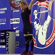 Elena Sukhar won Russia Championship in Weightlifting