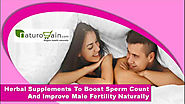 Herbal Supplements To Boost Sperm Count And Improve Male Fertility Naturally