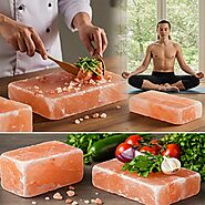 Pink Salt Bricks Dual Impact of Transforming Food and Health