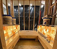 Build a Salt Wall to Transform Your Sauna Center