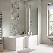 Modern Shower Baths at Bathroom4Less.co.uk | Stylish Combos