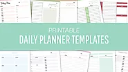 Daily Planner Templates