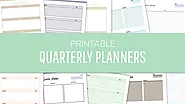 Quarterly Planners