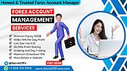 Who are the best Forex account managers with good results ?
