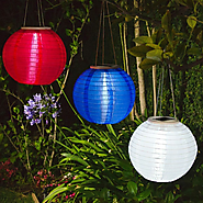 Solar Powered Hanging Lanterns