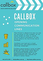 Callbox Opening Communication Lines