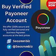 Website at https://seosmmbiz.com/product/buy-verified-payoneer-account/