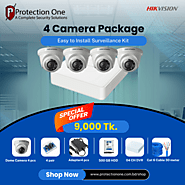 Hikvision 4 Camera Package – Ultimate Home Security Solution