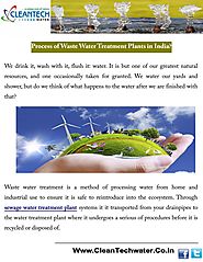 waste water treatment plants in india
