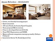 Buy 2/3 bhk Flats in Ajnara Belvedere Noida