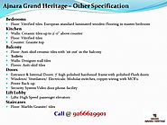 Ajnara Grand Heritage Noida – 2/3 BHK Flats Price lists
