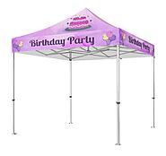 Showcase Your Business with a 10x10 Custom Canopy Tent!