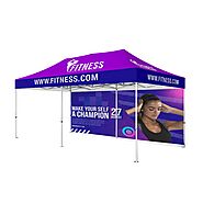 Make a Statement with Custom 20x10 Canopy Tent