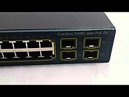 Cisco 3560G Poe 48 Port Switch TesT