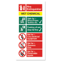 Class F Wet Chemical Extinguisher