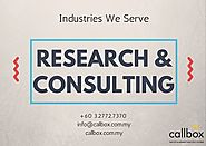 Research & Consulting B2B Lead Generation