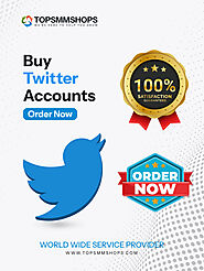 Buy Twitter Accounts - Bulk, PVA, Old, OG & Verified...