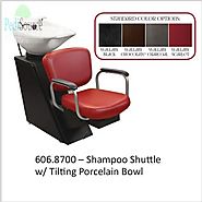 Aero Shampoo Shuttle with Porcelain Tilting Bowl