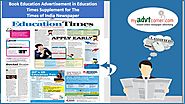 Education Ad in Newspaper is best to promote your educational services | Myadvtcorner