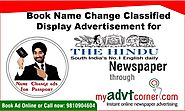Website at http://blog.myadvtcorner.com/advertising/within-minutes-you-can-make-online-bookings-for-the-hindu-name-ch...