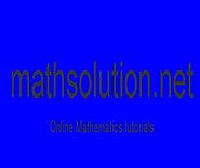 mathsolution.net