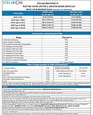 Stellar One Price List - Stellar One Phase 2 - New Cost 2024