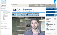MSc in Innovation and Entrepreneurship