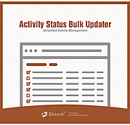 Dynamics CRM Activity Status Bulk Updater: Update Activities Easily
