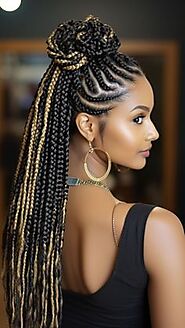 Stylish Scalp Braids