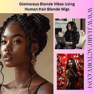 Glamorous Blonde Vibes Using Human Hair Blonde Wigs