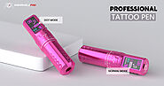 Professional Multi-functional Wireless Tattoo Pen with 7 Stroke | Worm – WormholeTattoo