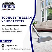 Carpet Cleaning in Aurora, CO – Same Day Service Available!
