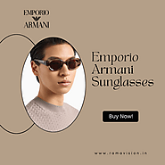 Mens Armani Shades – Stylish Designer Sunglasses at Rama Vision India