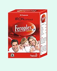 Herbal Supplements for Iron Deficiency Anemia, Feroplex Capsules