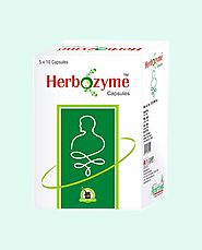 Herbal Treatment for Acidity and Indigestion, Herbozyme Capsules