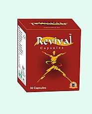 Herbal Energy Supplements Pills to Increase Strength, Revival Capsules