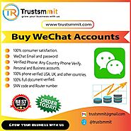 Buy WeChat Accounts - 100% Verified & Trusted Accounts