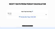 Next 7 Days from Today Calculator 📅 - Zeta Calculator