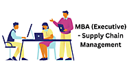 Ranked 1 in Haryana. Best MBA Executive in Supply Chain Management in Haryana | NIILM University