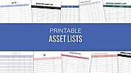 Asset Lists for Organized Wealth Management