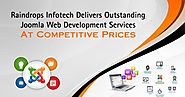 Raindrops Infotech Delivers Outstanding Joomla Web Development Services At Competitive Prices