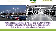 Parking Locator Australia- Cheapest Parking Spaces to Rent, Lease & Sale