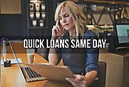 Quick Loans Same Day- Instant Way to Get Easy Cash Advance for Short-Term Needs