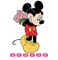 Valentine Mickey Vector